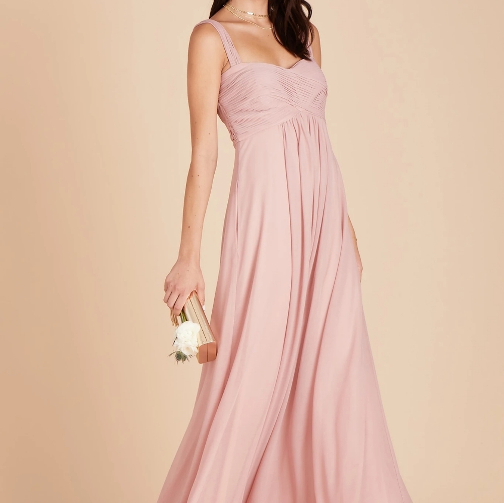 NWT Birds Grey Rose Quartz color Maria Dress